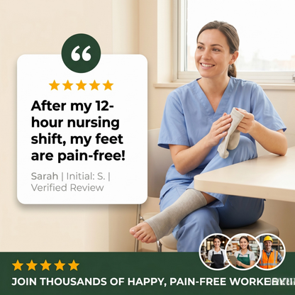 Premium Anti-Fatigue Bamboo Footsleeves