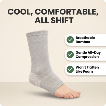 Premium Anti-Fatigue Bamboo Footsleeves