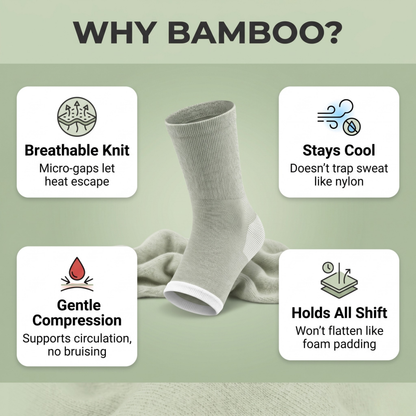 Premium Anti-Fatigue Bamboo Footsleeves